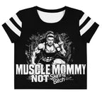 CROP TOP - MUSCLE MOMMY NOT SKINNY BITCH - ELG wear