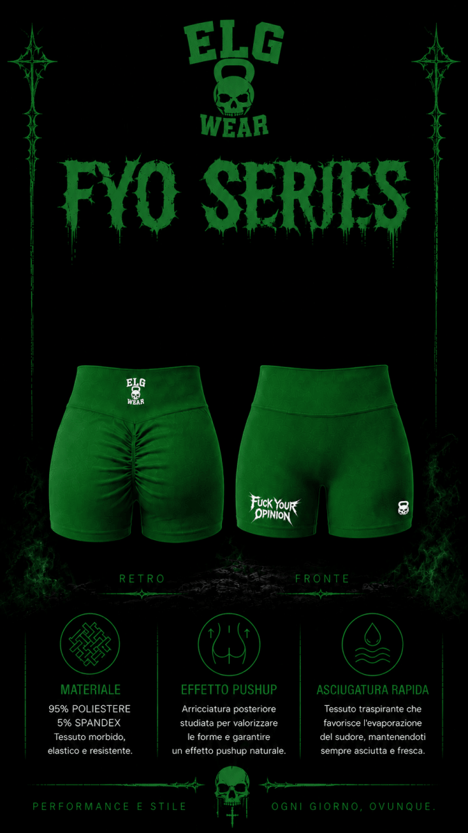 DARK GREEN - FUCK YOUR OPINION - ELGwear