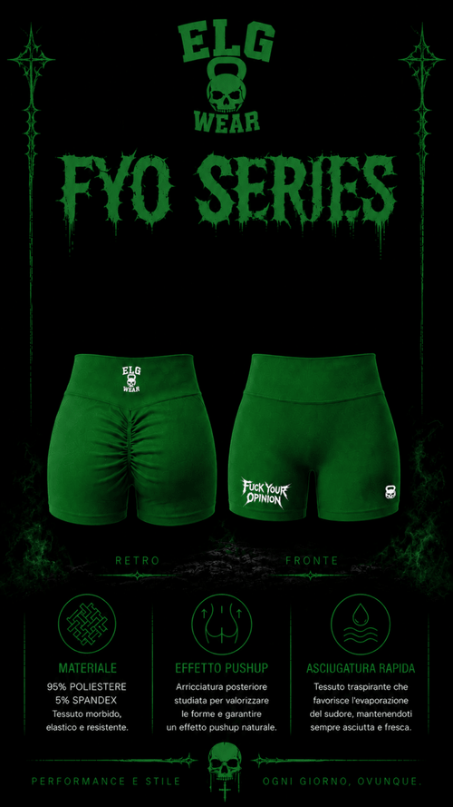 DARK GREEN - FUCK YOUR OPINION - ELGwear