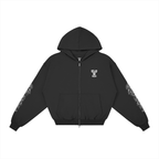 Guida taglie - Fenrir - Felpa Zip Oversize 400g