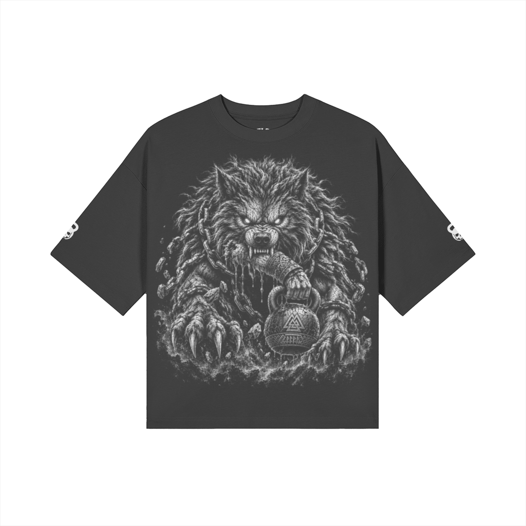 Guida taglie - Fenrir - T-shirt boxy fit oversize 280gr