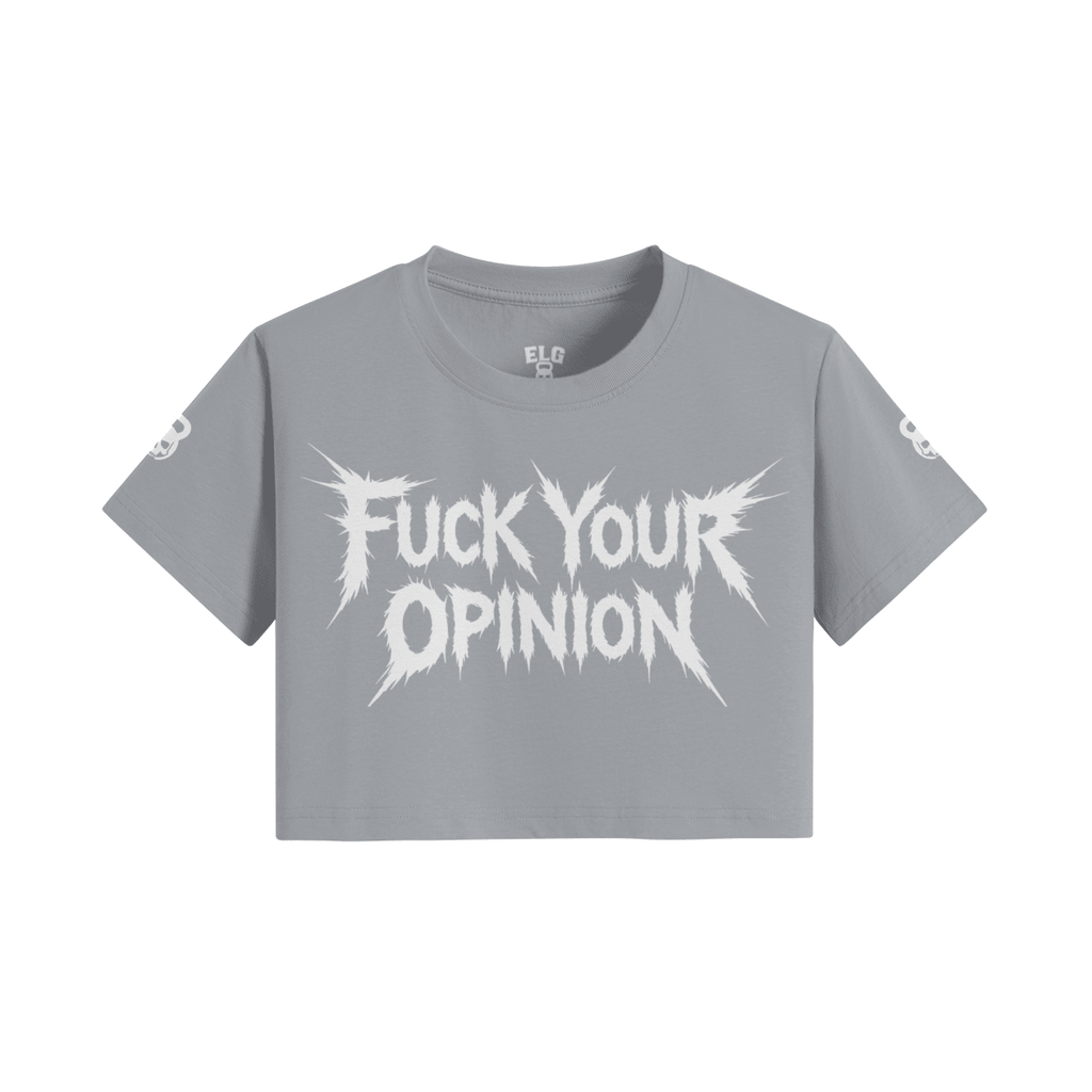 Crop Top Boxy Fit Cotone 200g - FYO Series - vista alternativa