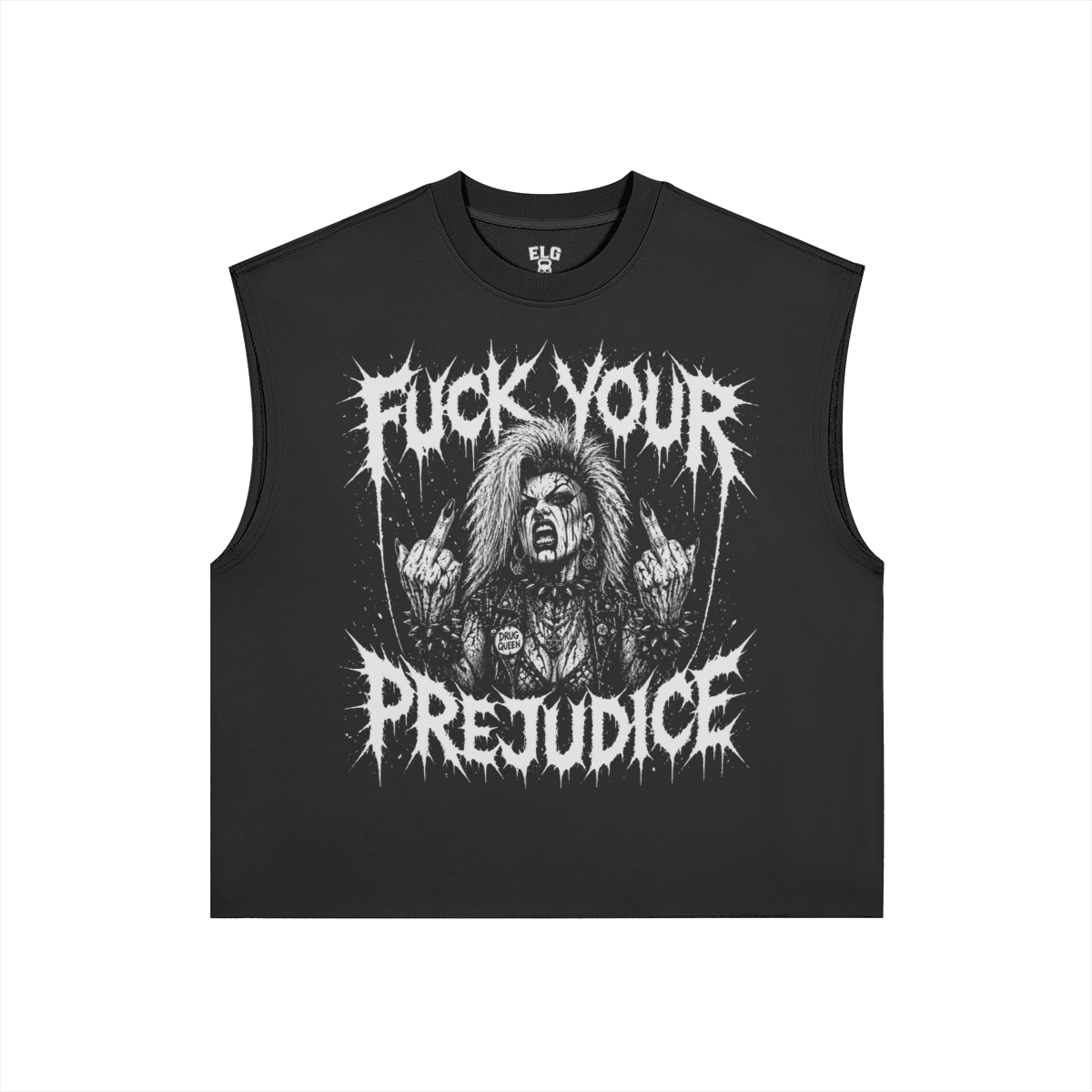 Fuck Your Prejudice - Canotta di cotone 380GSM - ELGwear