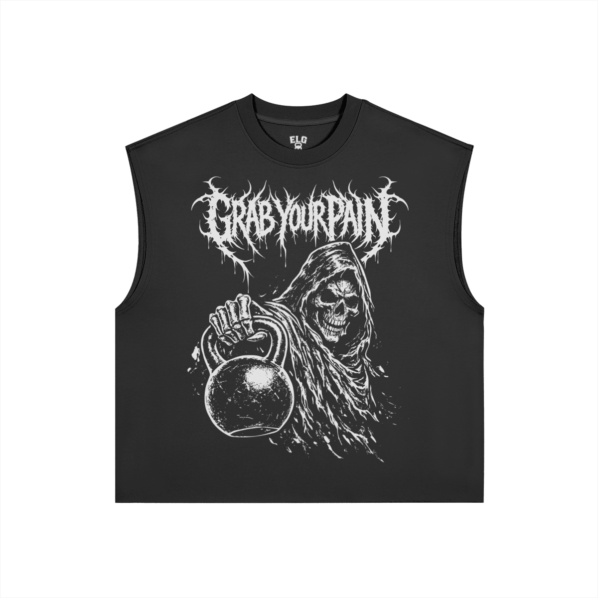 GRAB YOUR PAIN - Canotta di cotone 380GSM - ELGwear