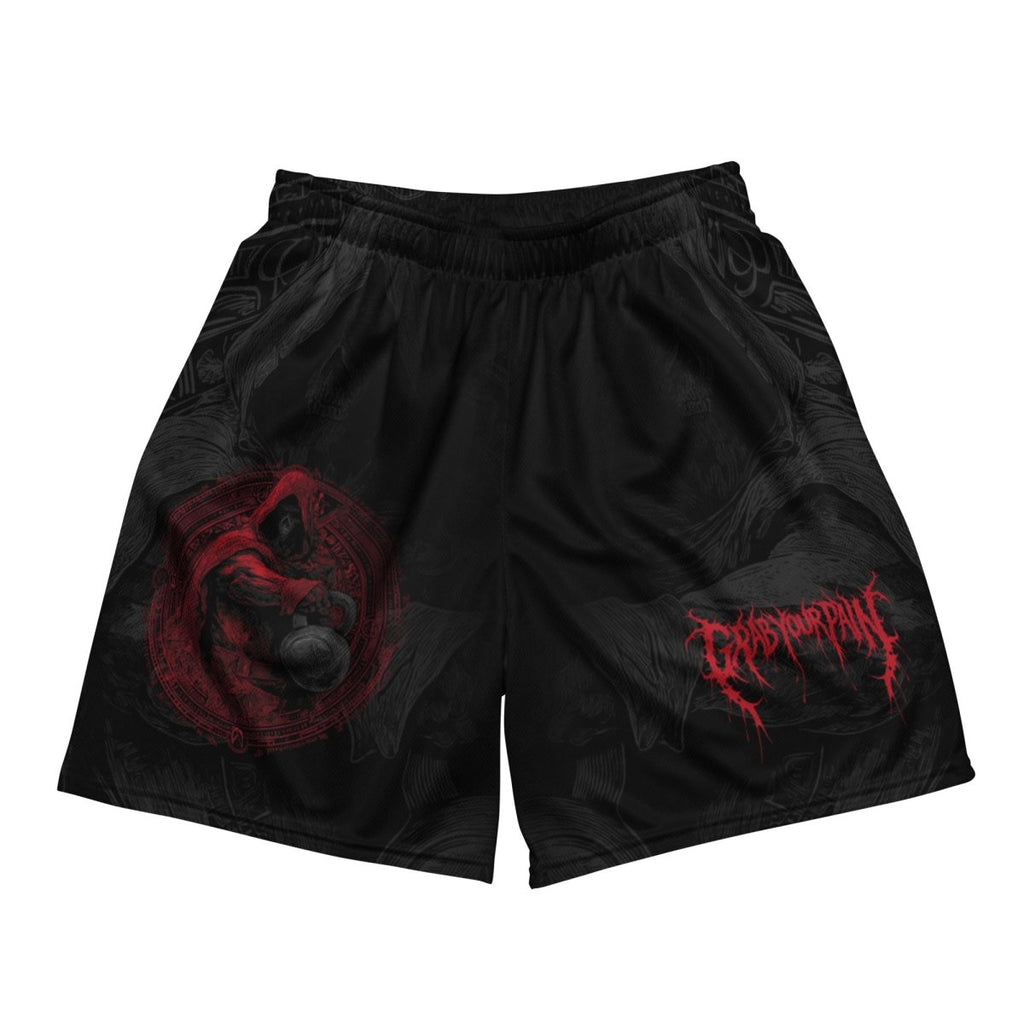 Shorts Mesh All-Over Grab Your Pain - Poliestere Riciclato
