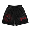GRAB YOUR PAIN - Pantaloncini traforati stampa all over - ELGwear