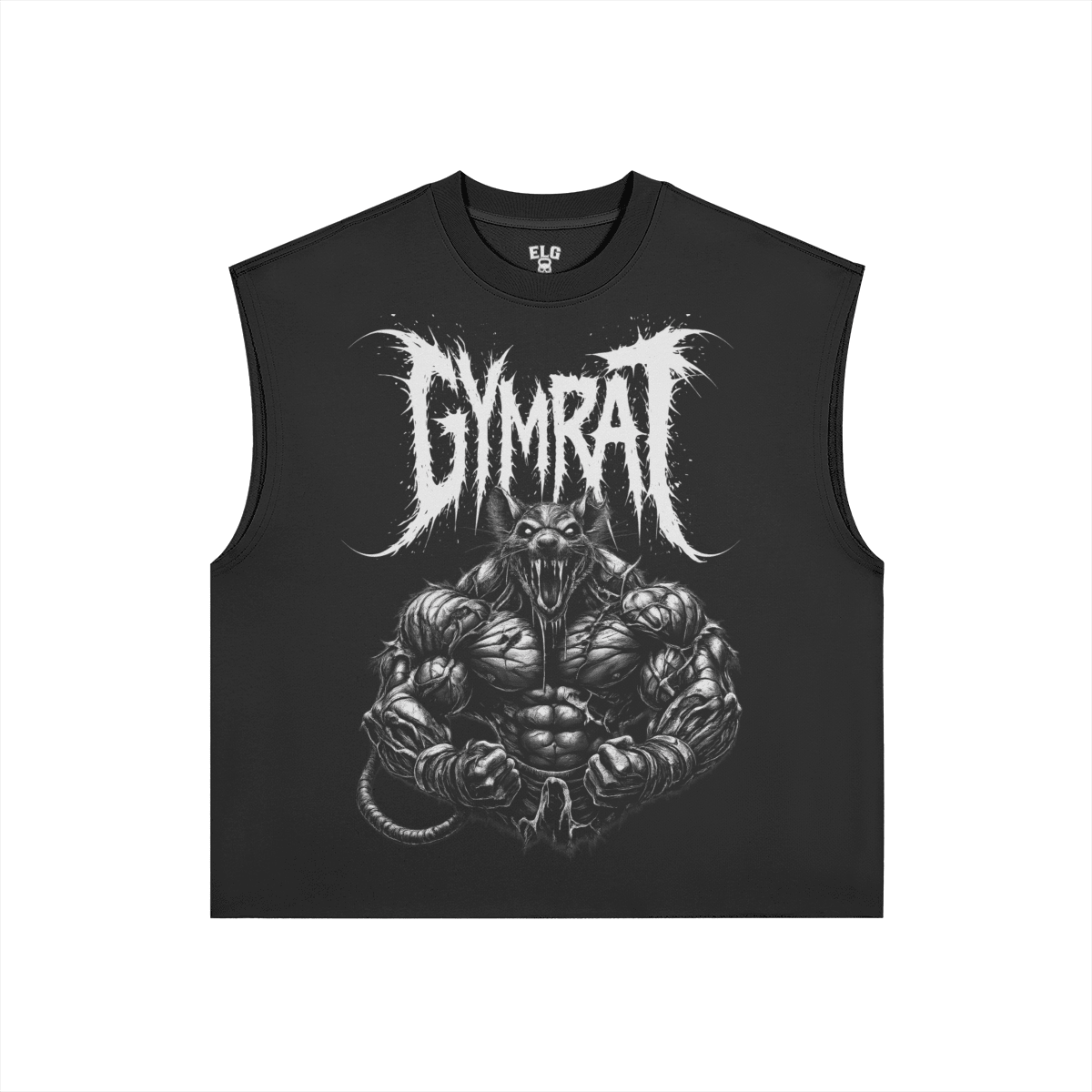 Gym Rat - Canotta di cotone 380GSM - ELGwear
