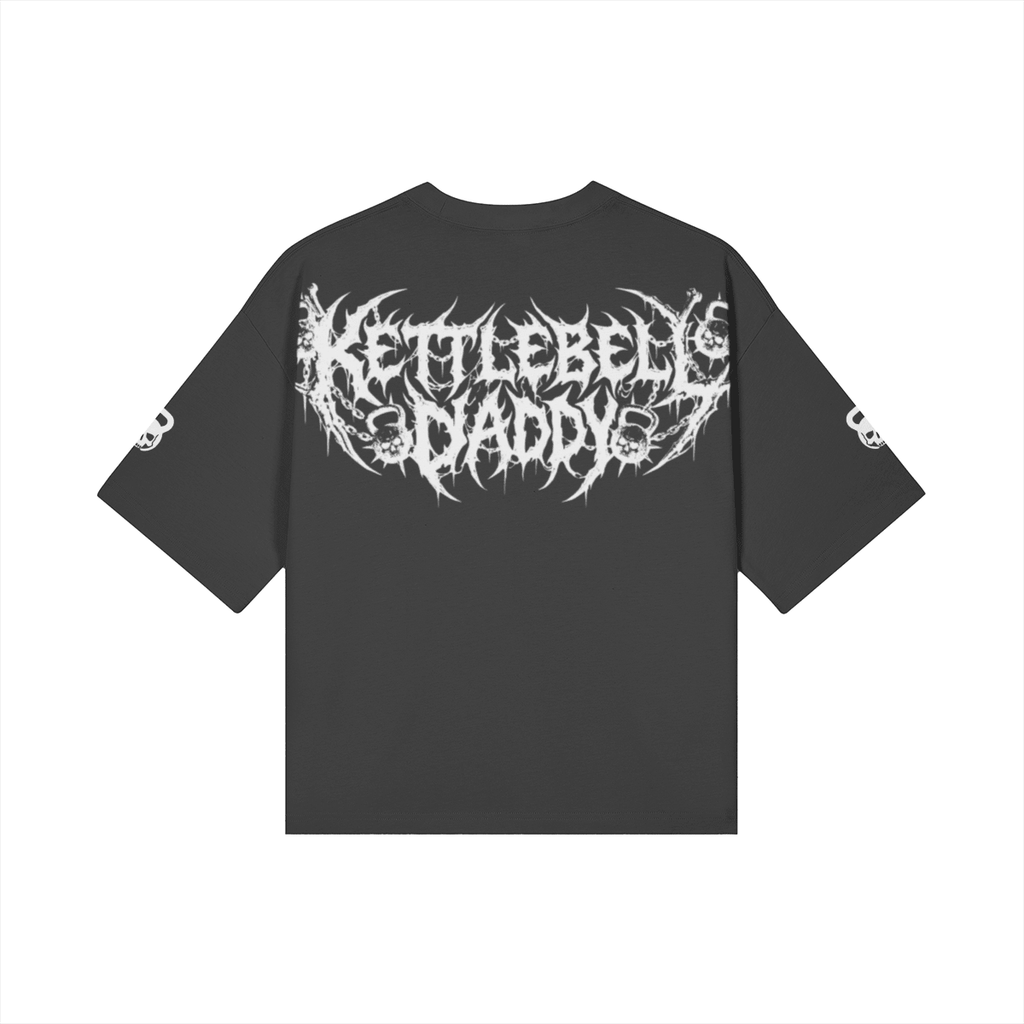 T-Shirt Boxy Fit Oversize 200g - Kettlebell Daddy