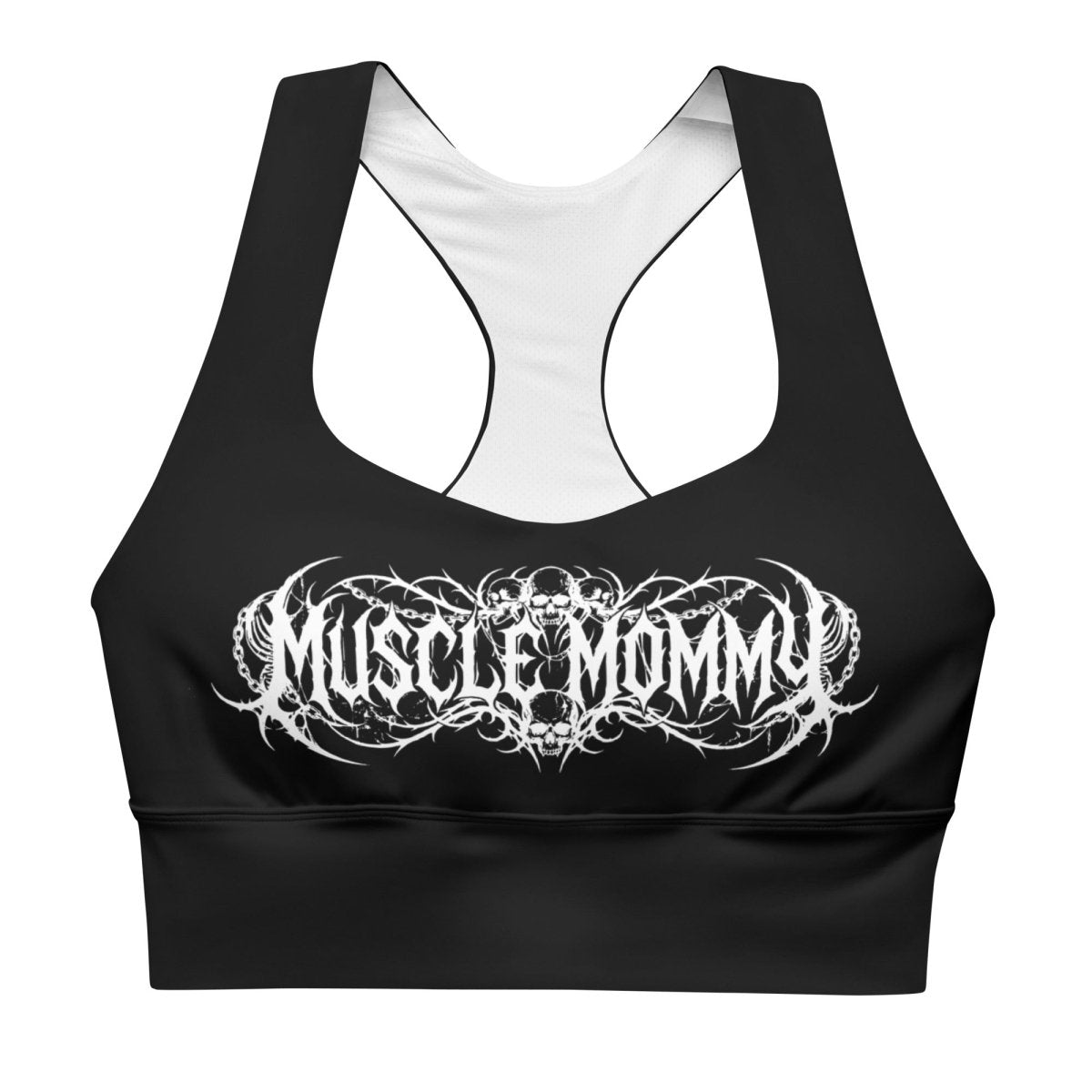 Muscle Mommy - reggiseno sportivo imbottito, extreme logo - ELG wear