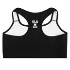 Muscle Mommy - Reggiseno sportivo non imbottito, extreme logo - ELG wear