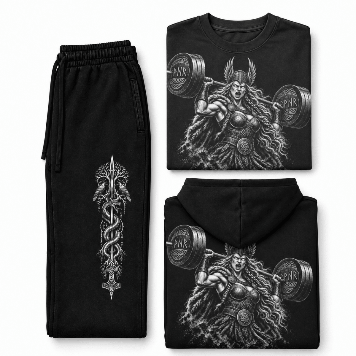 Guida taglie - Ragnarök Bundle - Completo Oversize Palestra e Lifestyle | ELGwear