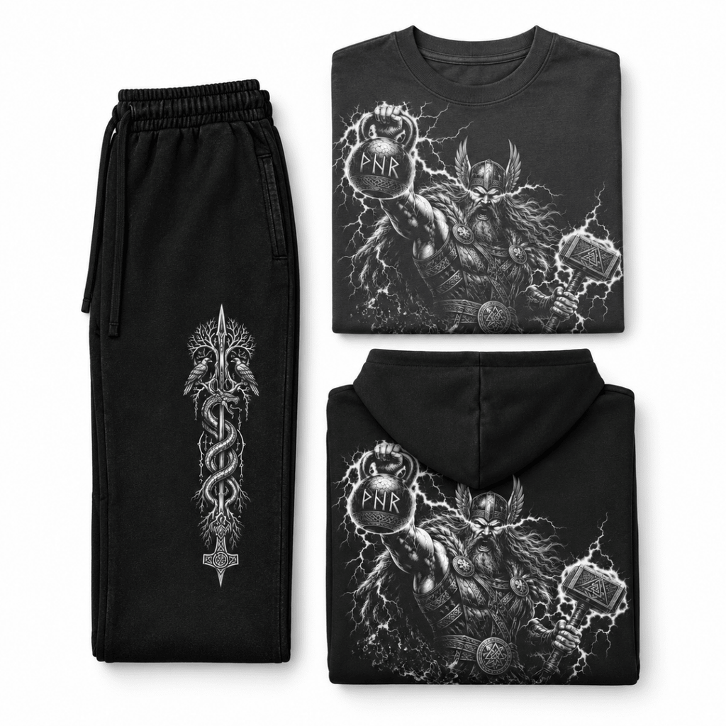 Guida taglie - Ragnarök Bundle - Completo Oversize Palestra e Lifestyle | ELGwear