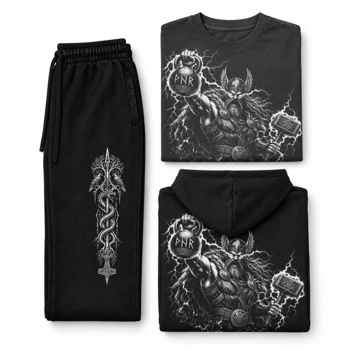 Guida taglie - Ragnarök Bundle - Completo Oversize Palestra e Lifestyle | ELGwear
