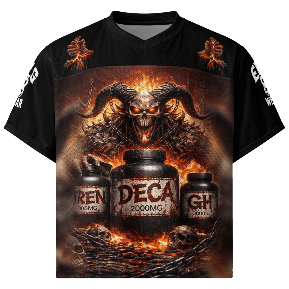 STEROIDS - FOOTBALL SHIRT - ELGwear