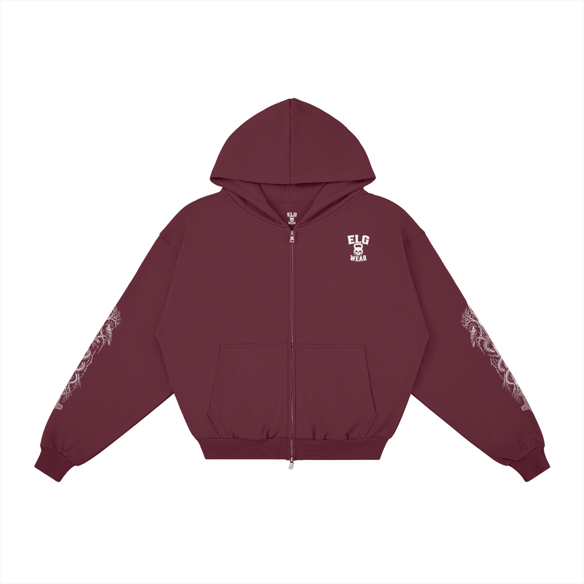 Guida taglie - Thor - Felpa Zip Oversize 400g