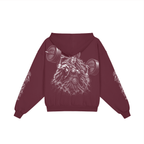 Guida taglie - Valchiria - Felpa Zip Oversize 400g