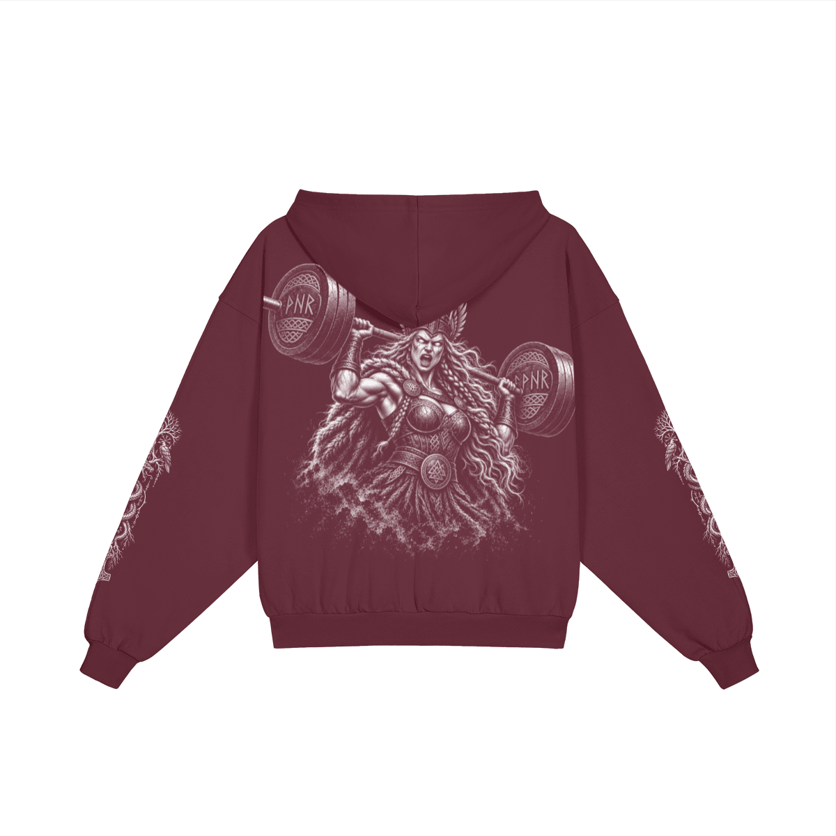 Guida taglie - Valchiria - Felpa Zip Oversize 400g